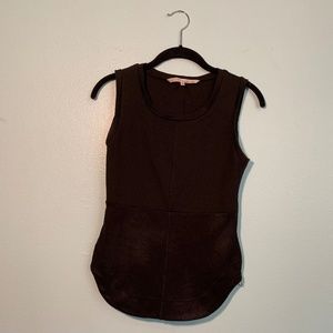 Rachel by Rachel Roy Black Tank with Side Zipper